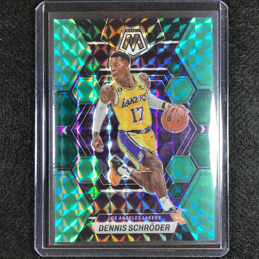 2022-23 Mosaic Dennis Schroder Choice Fusion Green 4/21