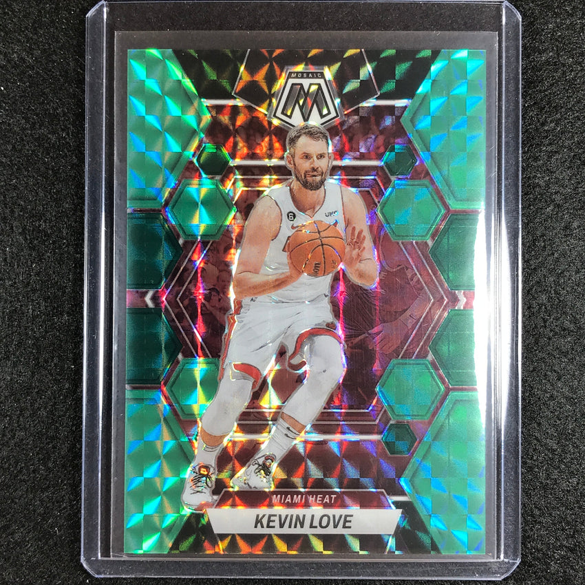 2022-23 Mosaic Kevin Love Choice Fusion Green 16/21