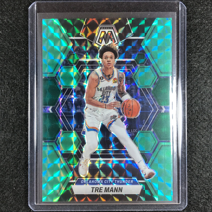 2022-23 Mosaic Tre Mann Choice Fusion Green 6/21