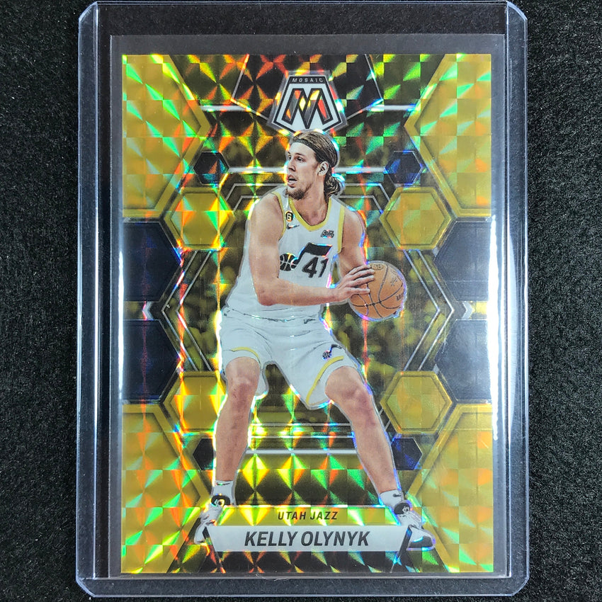 2022-23 Mosaic Kelly Olynyk Choice Black Gold 3/8