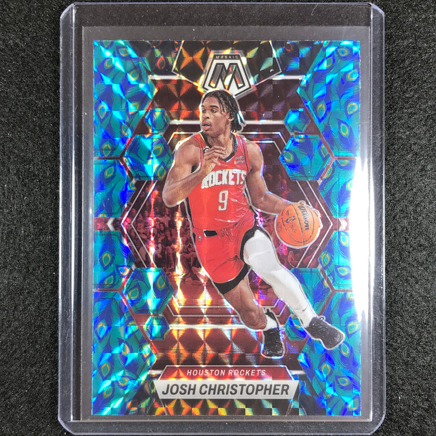 2022-23 Mosaic JOSH CHRISTOPHER Choice Peacock SSP #146