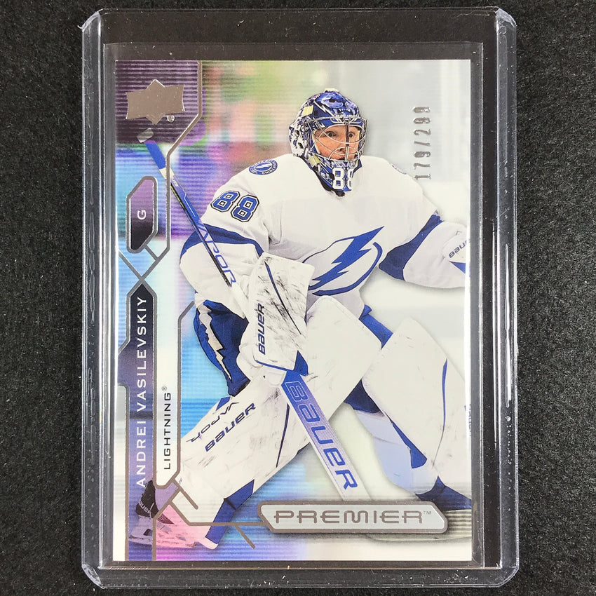 2021-22 Premier Nhl Andrei Vasilevskiy Veteran Base 179/299