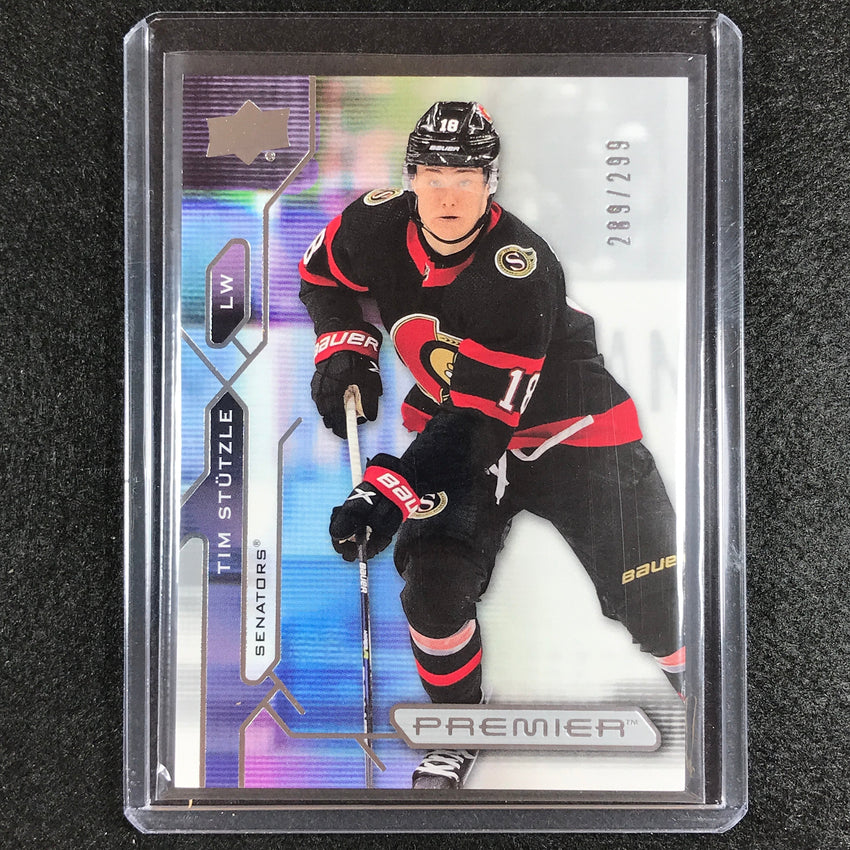 2021-22 Premier Nhl Tim Stutzle Veteran Base 289/299