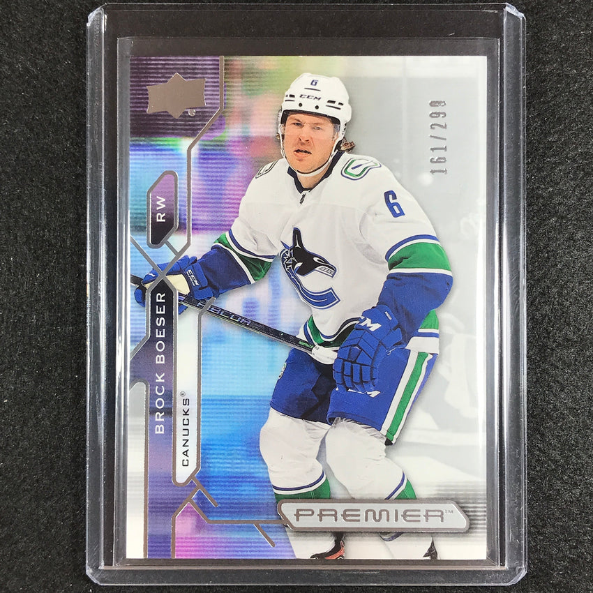 2021-22 Premier Nhl Brock Boeser Veteran Base 161/299