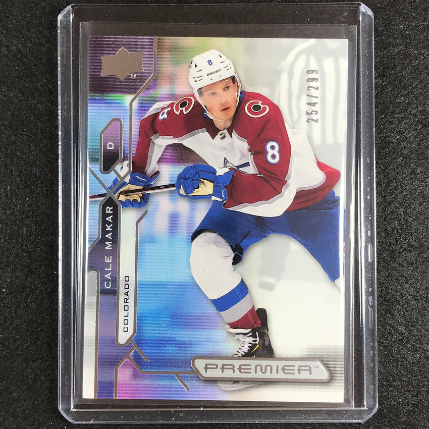 2021-22 Premier Nhl Cale Makar Veteran Base 254/299
