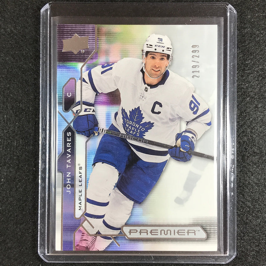 2021-22 Premier Nhl John Tavares Veteran Base 219/299