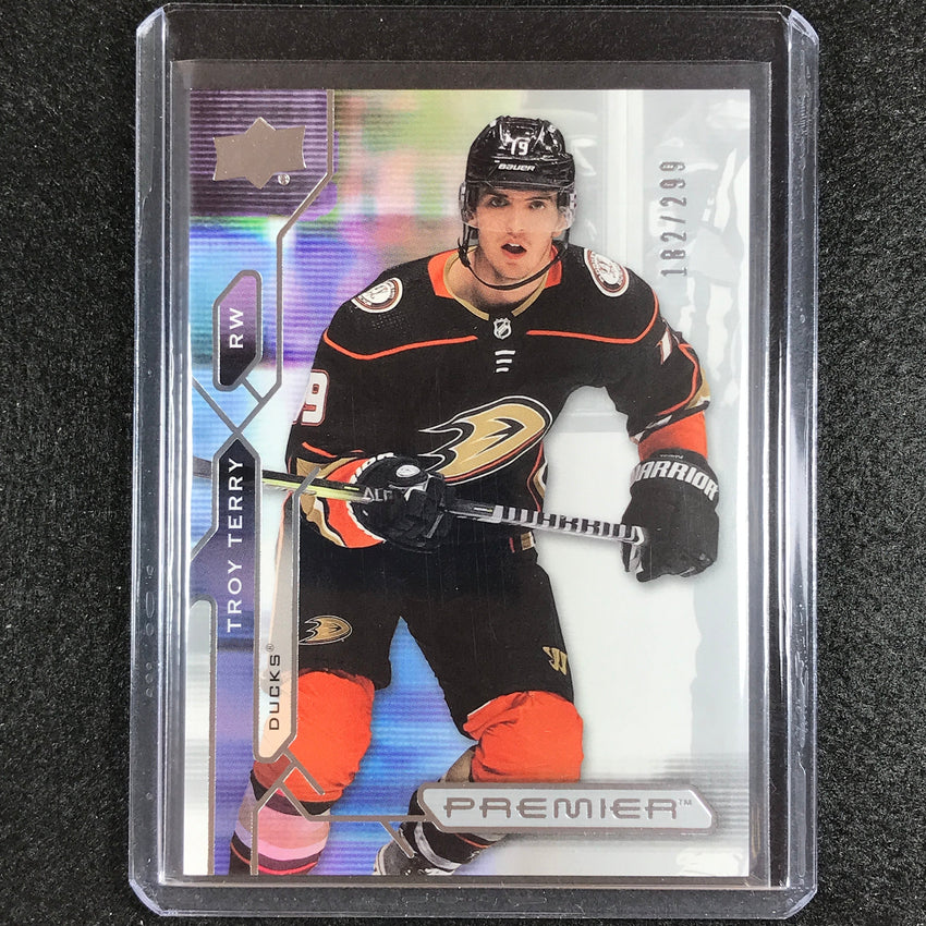 2021-22 Premier Nhl Troy Terry Veteran Base 182/299