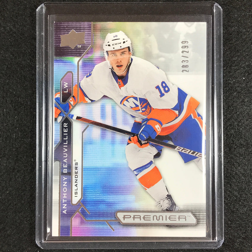 2021-22 Premier Nhl Anthony Beauvillier Veteran Base 283/299