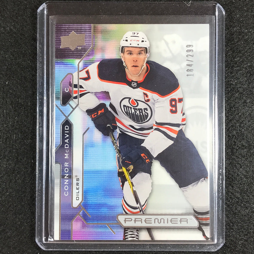 2021-22 Premier Nhl Connor Mcdavid Veteran Base 184/299