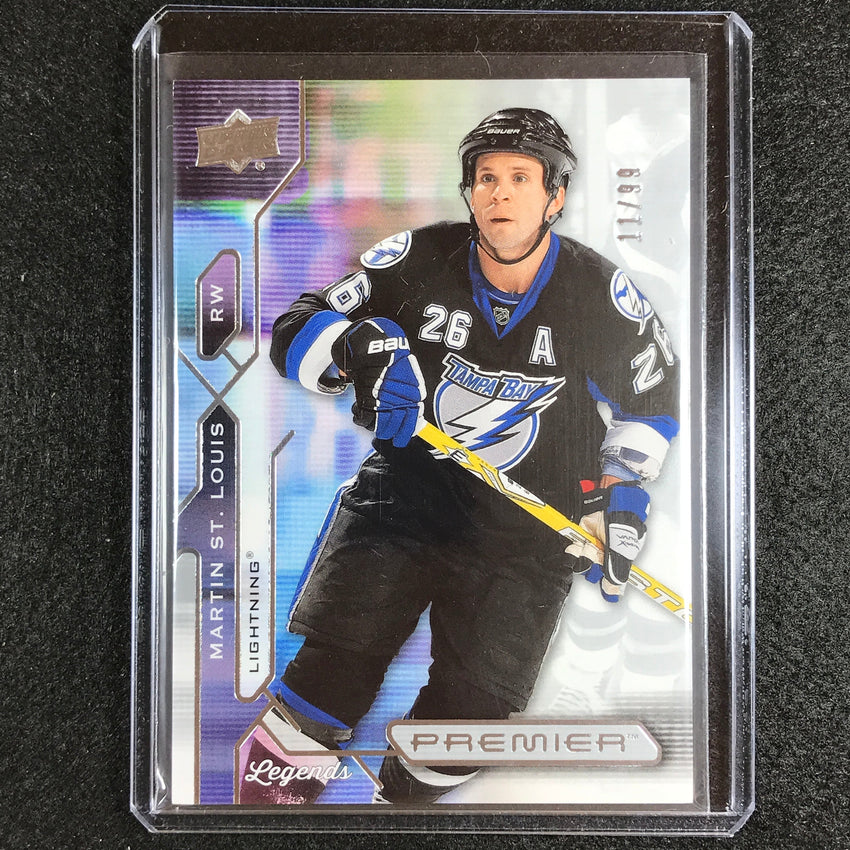 2021-22 Premier Nhl Martin St. Louis Legends Base 11/99
