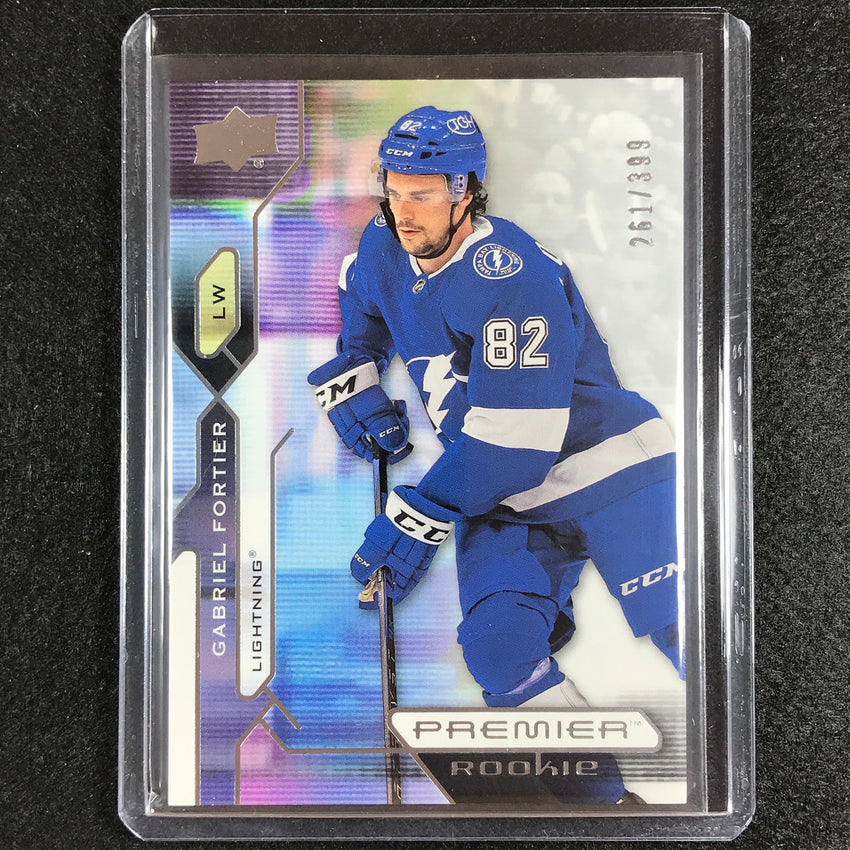 2021-22 Premier Nhl Gabriel Fortier Rookie Base 261/399