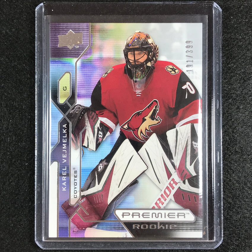 2021-22 Premier Nhl Karel Vejmelka Rookie Base 191/399
