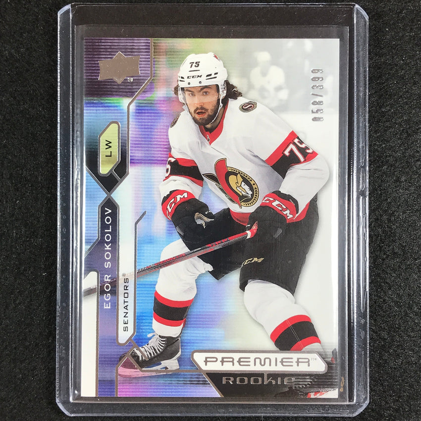 2021-22 Premier Nhl Egor Sokolov Rookie Base 58/399