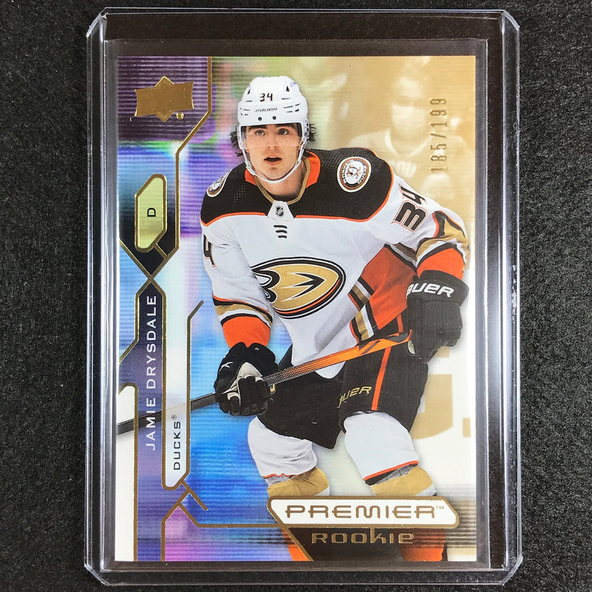 2021-22 Premier Nhl Jamie Drysdale Rookie Base Gold 185/199