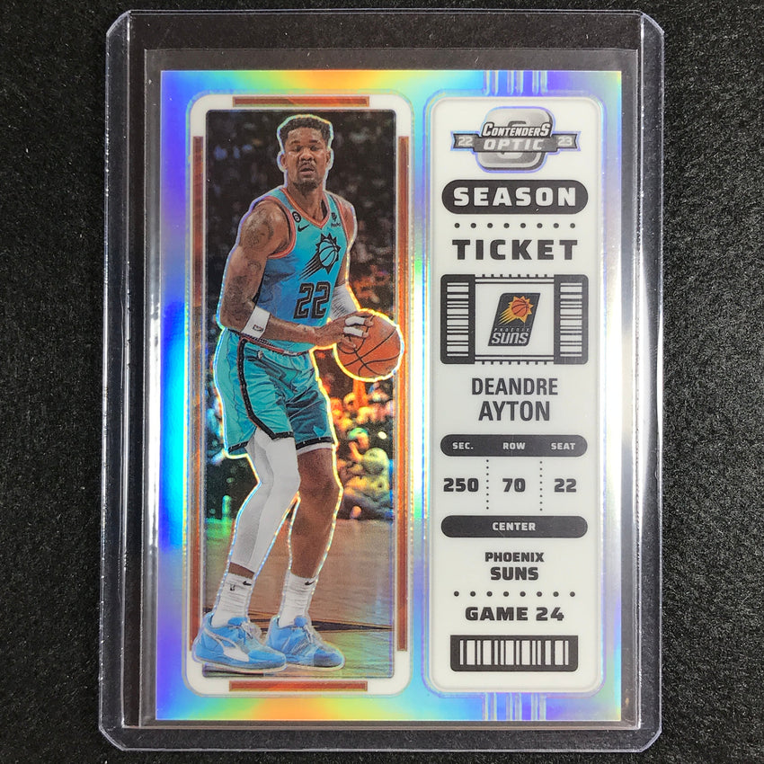 2022-23 Contenders Optic DEANDRE AYTON Season Ticket Silver Prizm #59