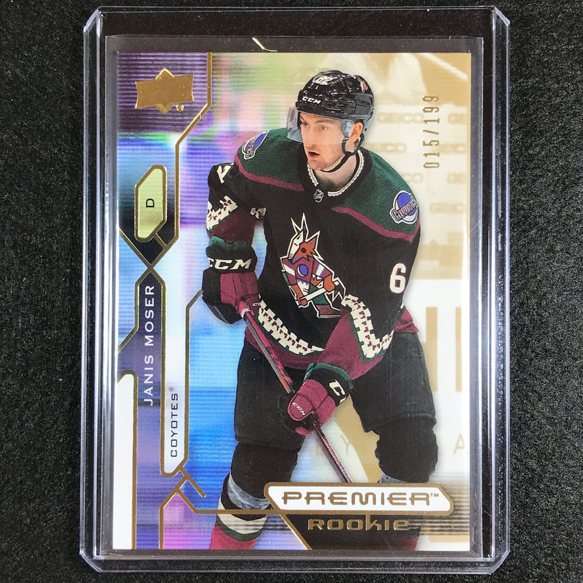 2021-22 Premier Nhl Janis Moser Rookie Base Gold 15/199