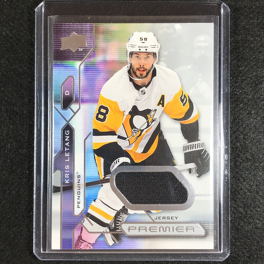 2021-22 Premier Nhl Kris Letang Veteran Base Jersey Relic No 18