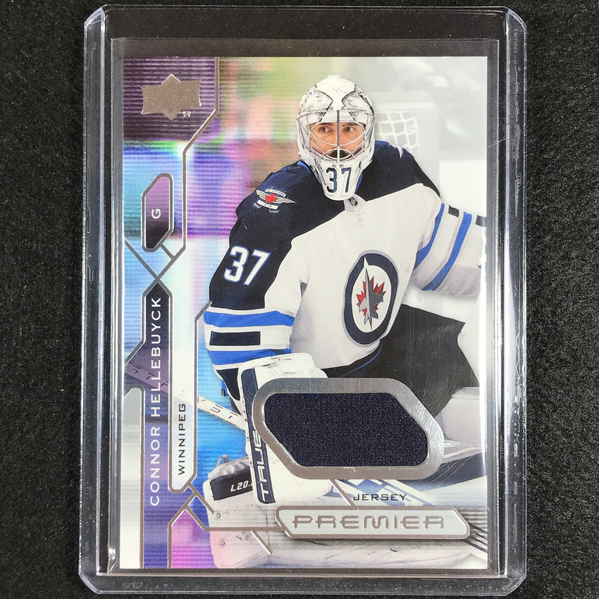 2021-22 Premier Nhl Connor Hellebuyck Veteran Base Jersey Relic No 23 A