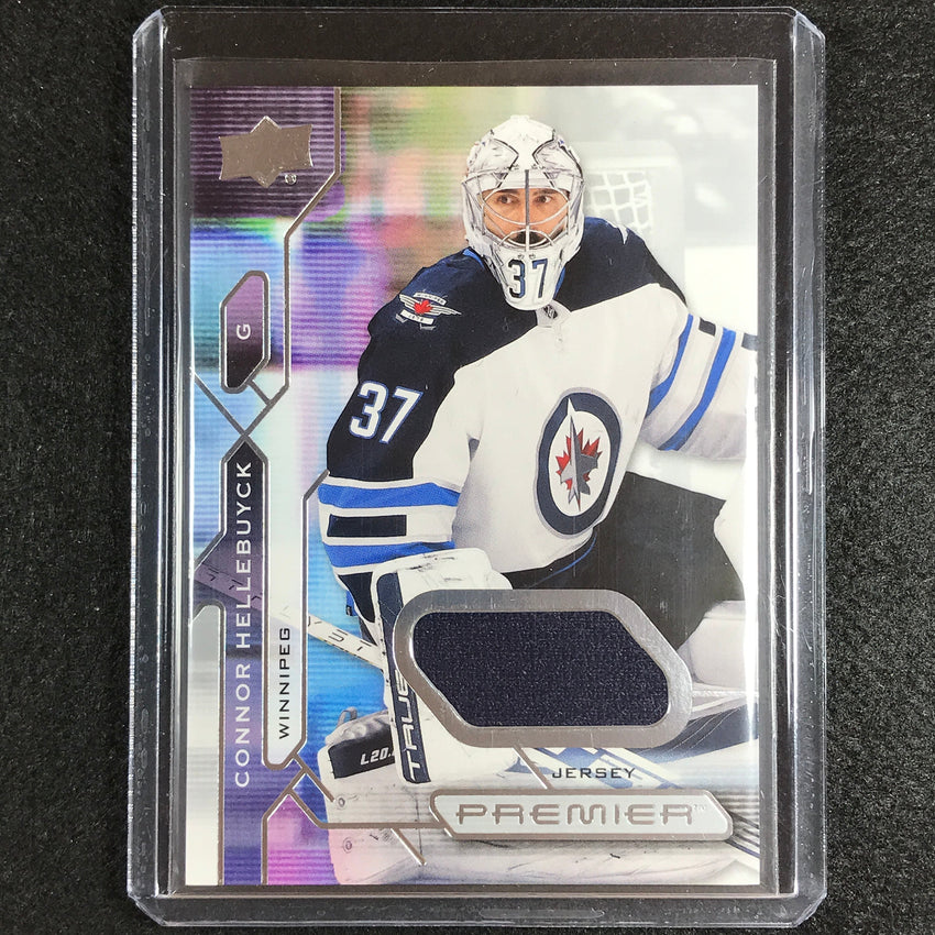2021-22 Premier Nhl Connor Hellebuyck Veteran Base Jersey Relic No 23 B
