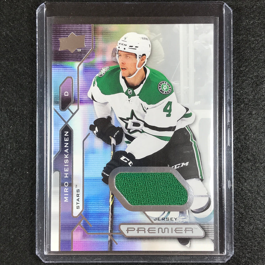 2021-22 Premier Nhl Miro Heiskanen Veteran Base Jersey Relic No 78