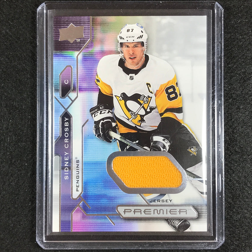 2021-22 Premier Nhl Sidney Crosby Veteran Base Jersey Relic No 87