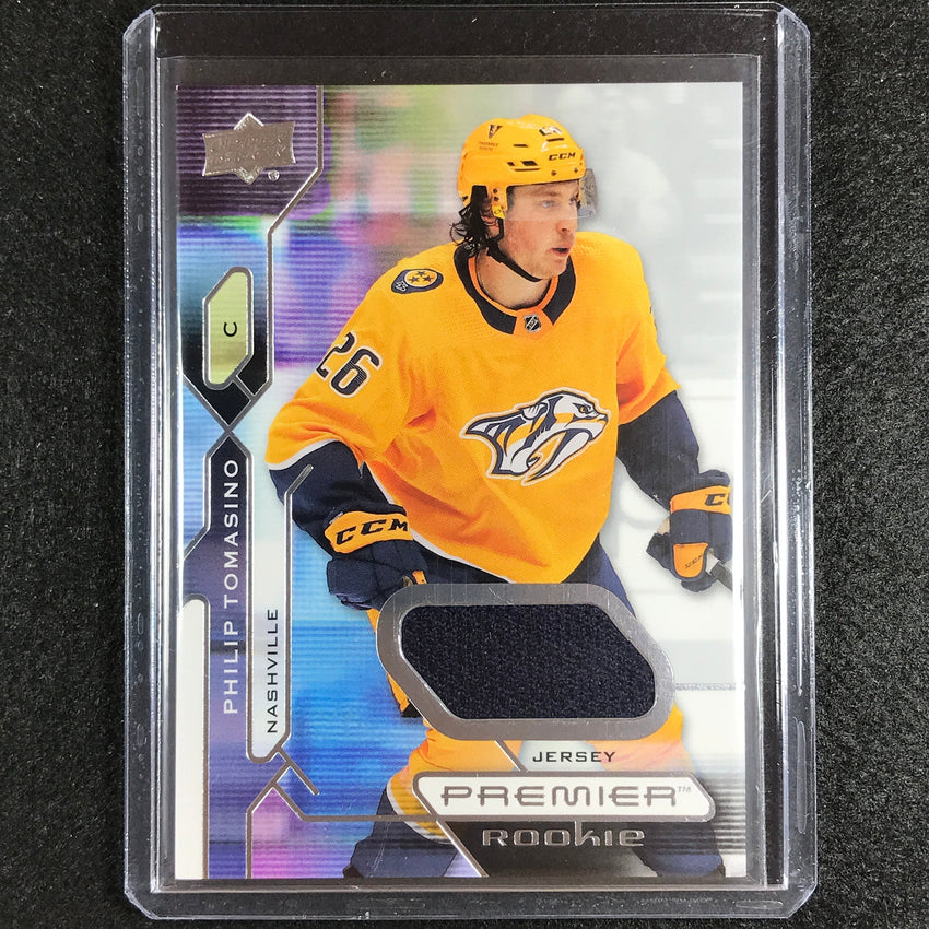 2021-22 Premier Nhl Philip Tomasino Rookie Base Jersey Relic No 113 B