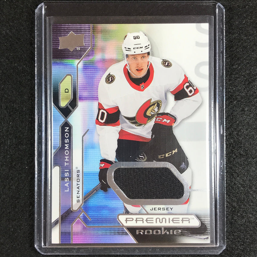 2021-22 Premier Nhl Lassi Thomson Rookie Base Jersey Relic No 117 B