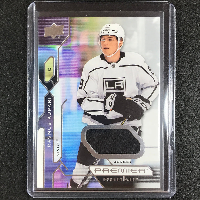 2021-22 Premier NHL RASMUS KUPARI Rookie Base Jersey Relic #136