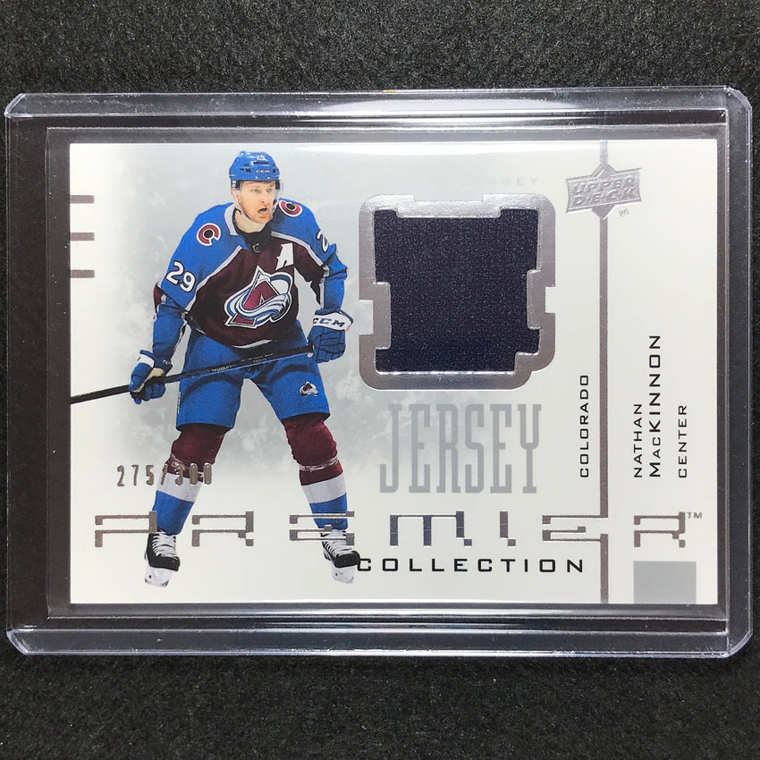 2021-22 Premier Nhl Nathan Mackinnon 20th Anniversary Jersey Relic 275/300