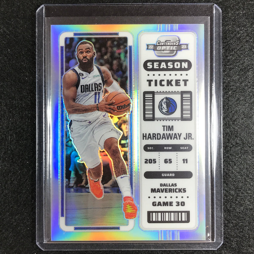 2022-23 Contenders Optic TIM HARDAWAY JR. Season Ticket Silver Prizm #72