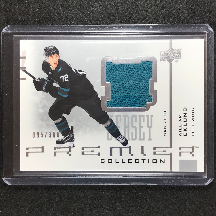2021-22 Premier Nhl William Eklund 20th Anniversary Jersey Relic 95/300