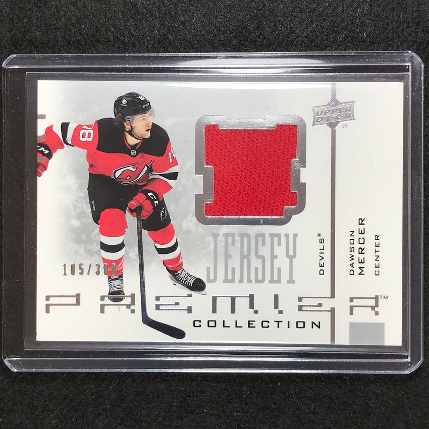 2021-22 Premier Nhl Dawson Mercer 20th Anniversary Jersey Relic 105/300