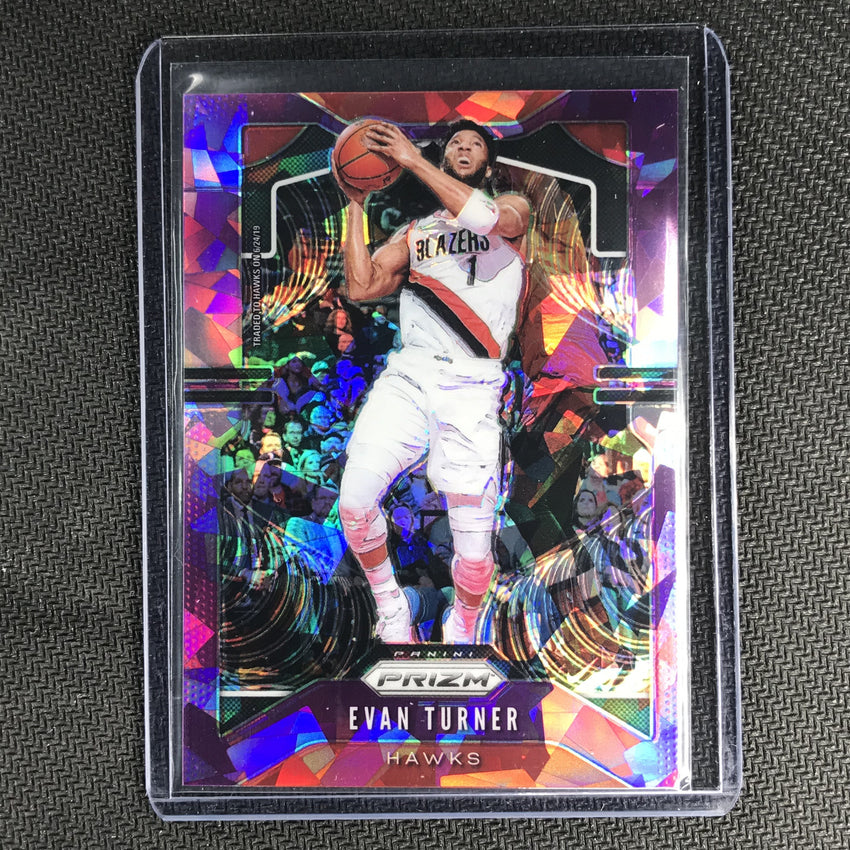 2019-20 Prizm EVAN TURNER Purple Ice Prizm /149-Cherry Collectables