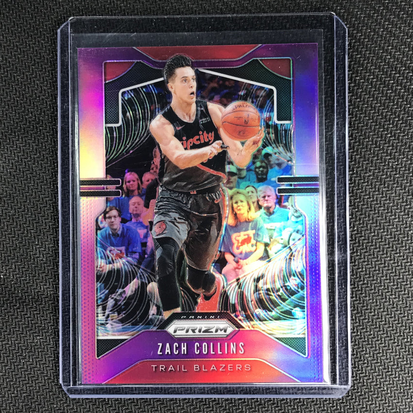 2019-20 Prizm ZACH COLLINS Purple Prizm /75-Cherry Collectables