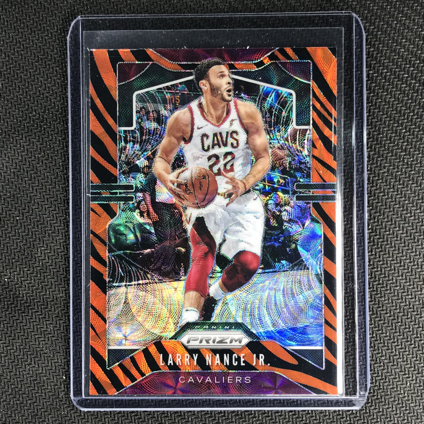 2019-20 Prizm LARRY NANCE JR Tiger Prizm #73-Cherry Collectables