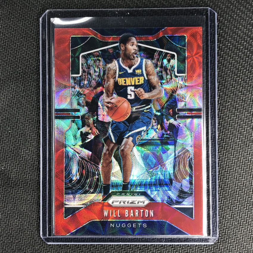 2019-20 Prizm WILL BARTON Choice Red Prizm 1/88-Cherry Collectables