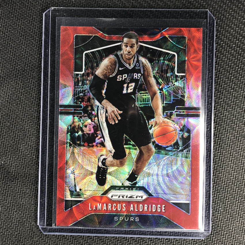 2019-20 Prizm LAMARCUS ALDRIDGE Choice Red Prizm 63/88-Cherry Collectables