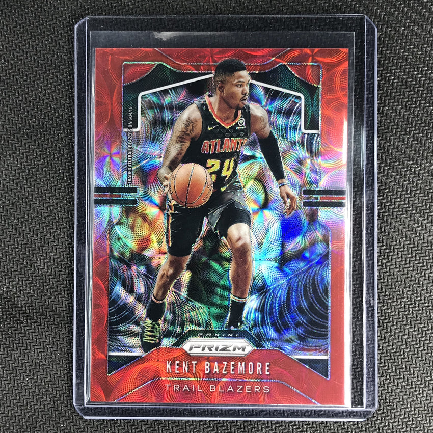 2019-20 Prizm KENT BAZEMORE Choice Red Prizm 37/88-Cherry Collectables