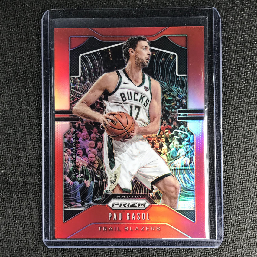 2019-20 Prizm PAU GASOL Red Prizm /299-Cherry Collectables
