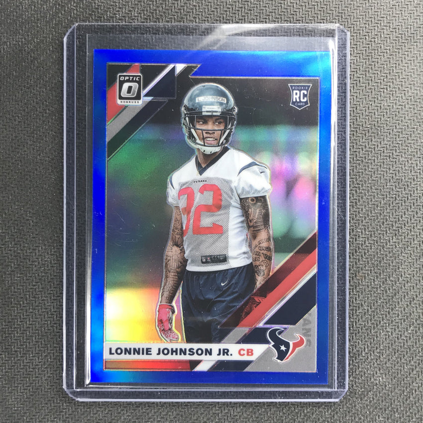 2019 Donruss Optic LONNIE JOHNSON JR Rookie Blue Prizm 21/150-Cherry Collectables