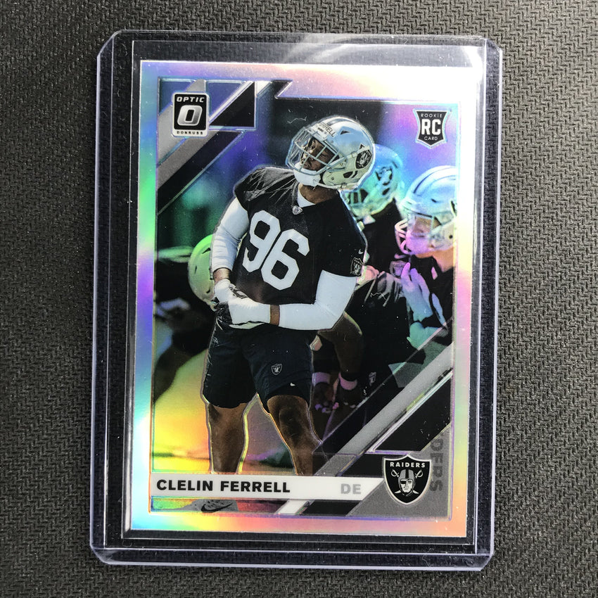 2019 Donruss Optic CLELIN FERRELL Rookie Silver Prizm #104-Cherry Collectables
