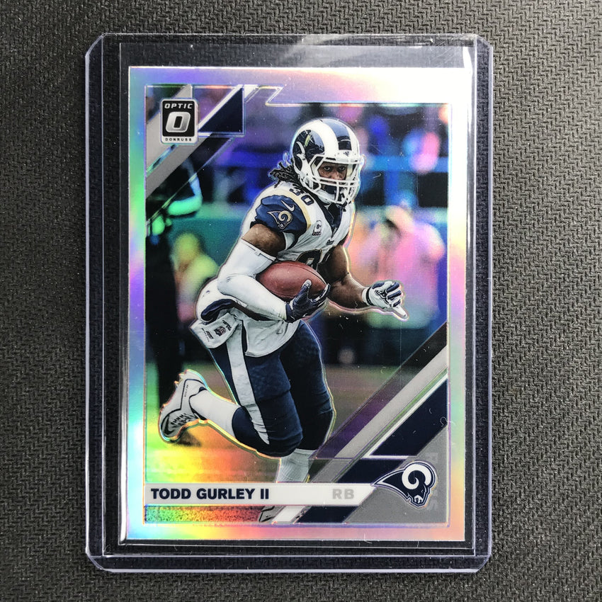 2019 Donruss Optic TODD GURLEY Silver Prizm #54-Cherry Collectables