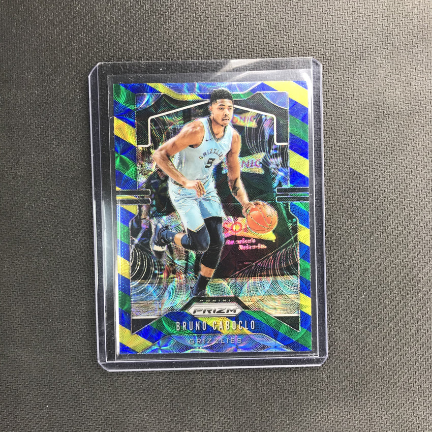 2019-20 Prizm BRUNO CABOCLO Blue Yellow Green Prizm #143-Cherry Collectables