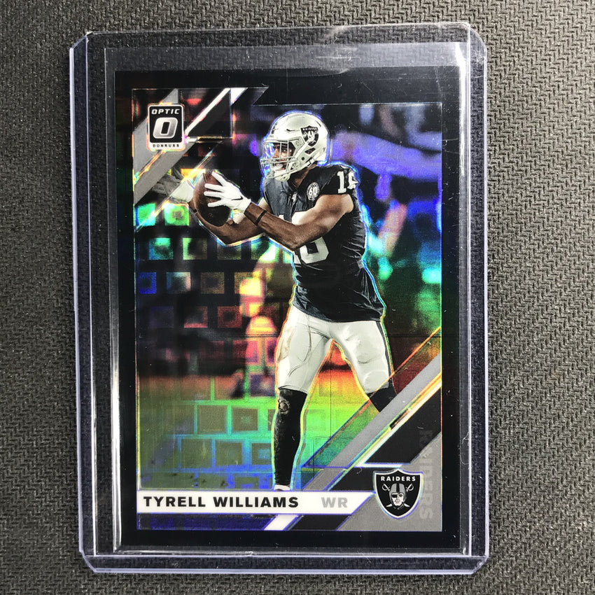 2019 Donruss Optic TYRELL WILLIAMS Black Pandora Prizm 20/25-Cherry Collectables
