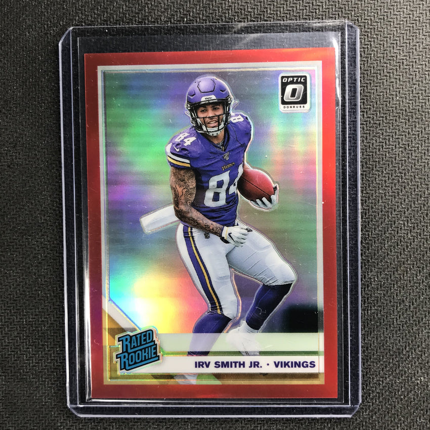 2019 Donruss Optic IRV SMITH JR Rated Rookie Red Prizm 29/99-Cherry Collectables