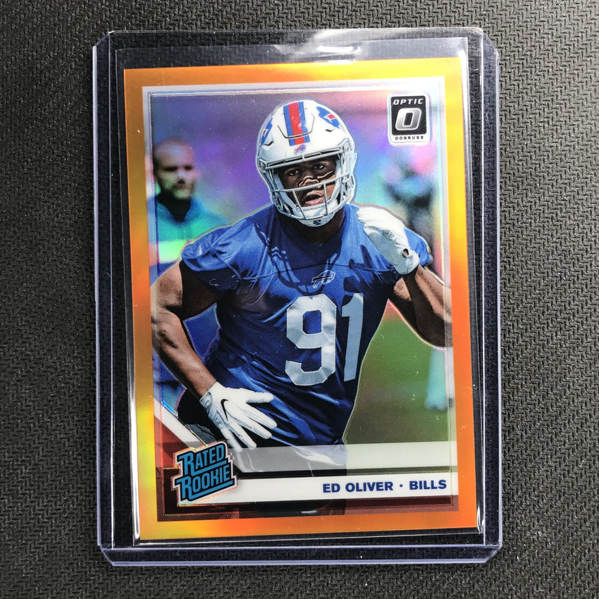 2019 Donruss Optic ED OLIVER Rated Rookie Orange Prizm 160/199-Cherry Collectables