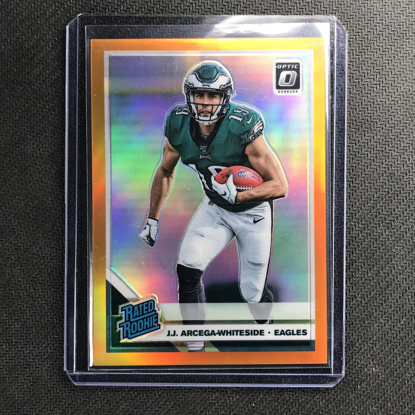 2019 Donruss Optic JJ ARCEGA WHITESIDE Rated Rookie Orange Prizm 26/199-Cherry Collectables