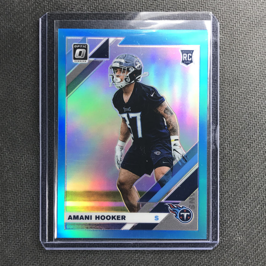 2019 Donruss Optic AMANI HOOKER Rookie Aqua Prizm 202/299-Cherry Collectables