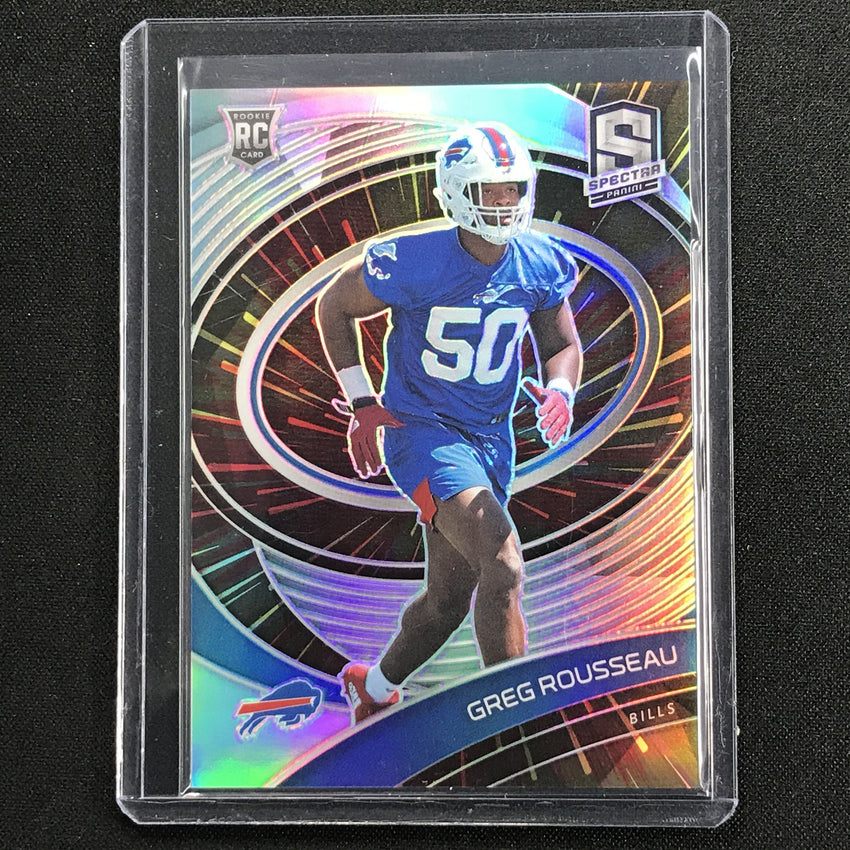 2021 Spectra Greg Rousseau Rookie Hyper 1/75