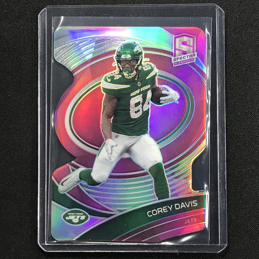 2021 Spectra Corey Davis Die-cut Neon Pink 13/20